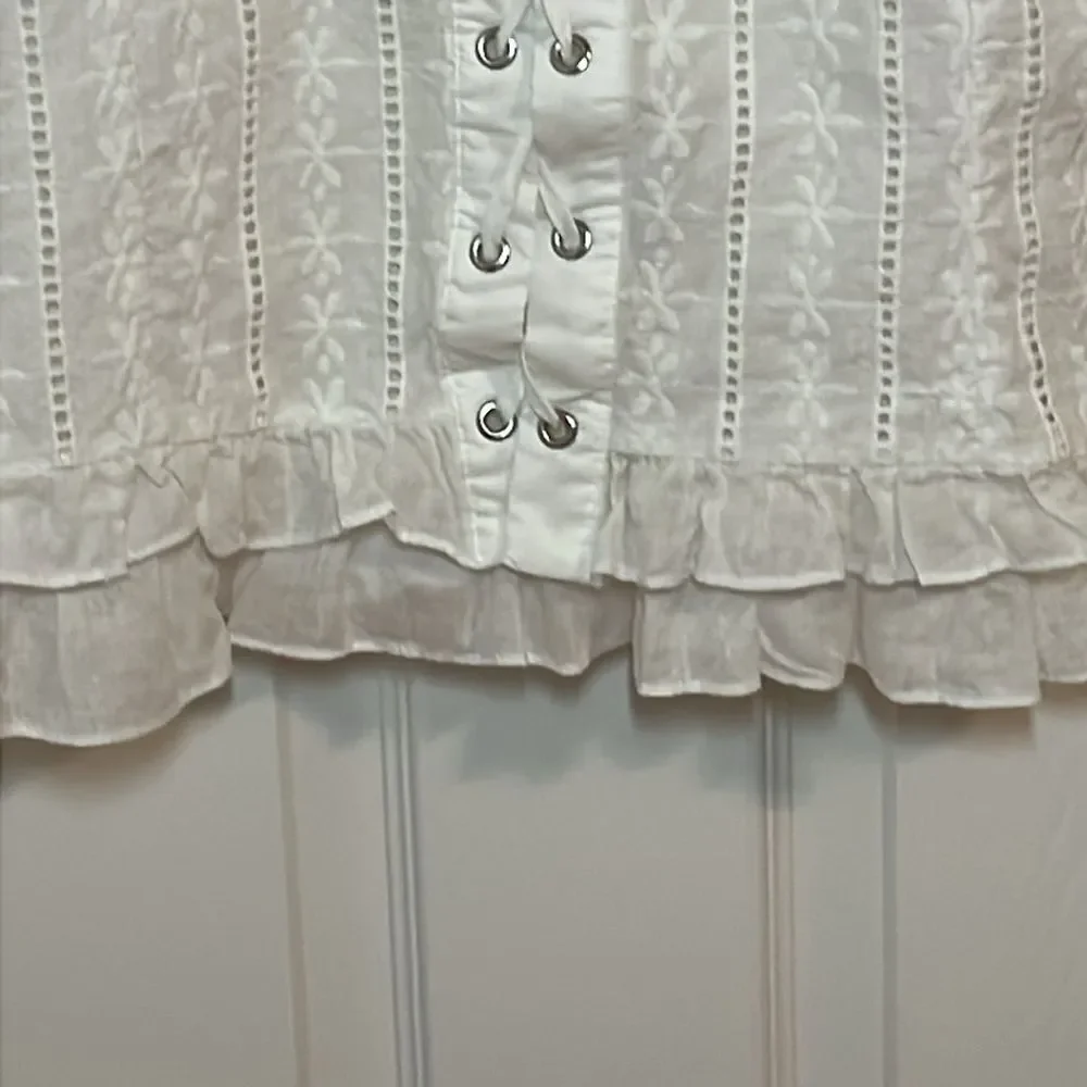 Shellsea White Dress, Sundress, beach, Large - Picture 4 of 10